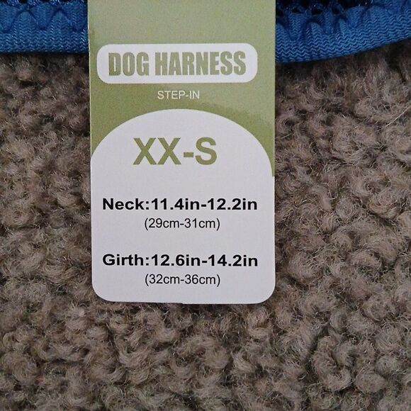 Fida Comfy Dog or Cat  Harness with Leash Blue Sz XXS  NWT - Picture 3 of 6